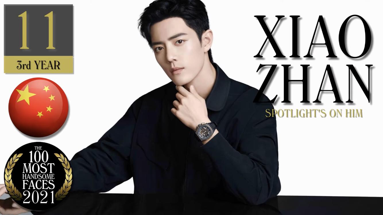 中国男明星照片帅气肖战,2022全球前100名帅哥排行