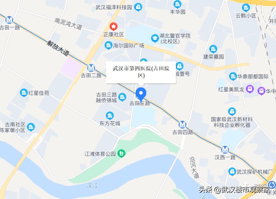 武汉第四医院在哪里,武汉第四医院骨科