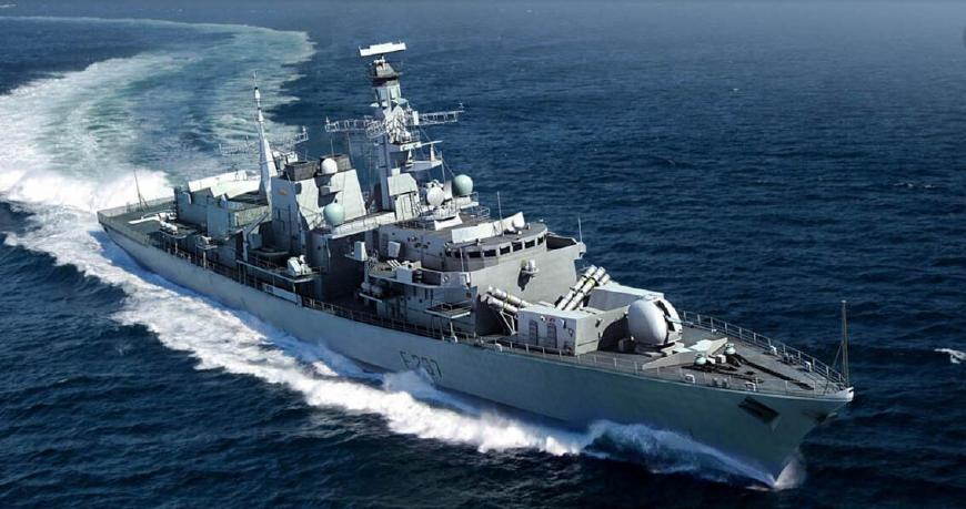 外网看英国派一艘护卫舰,外国评论英国派一艘护卫舰