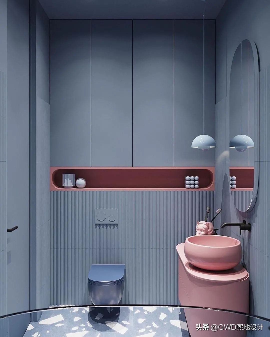 最美卫生间装修效果图,2021最火卫生间设计效果图