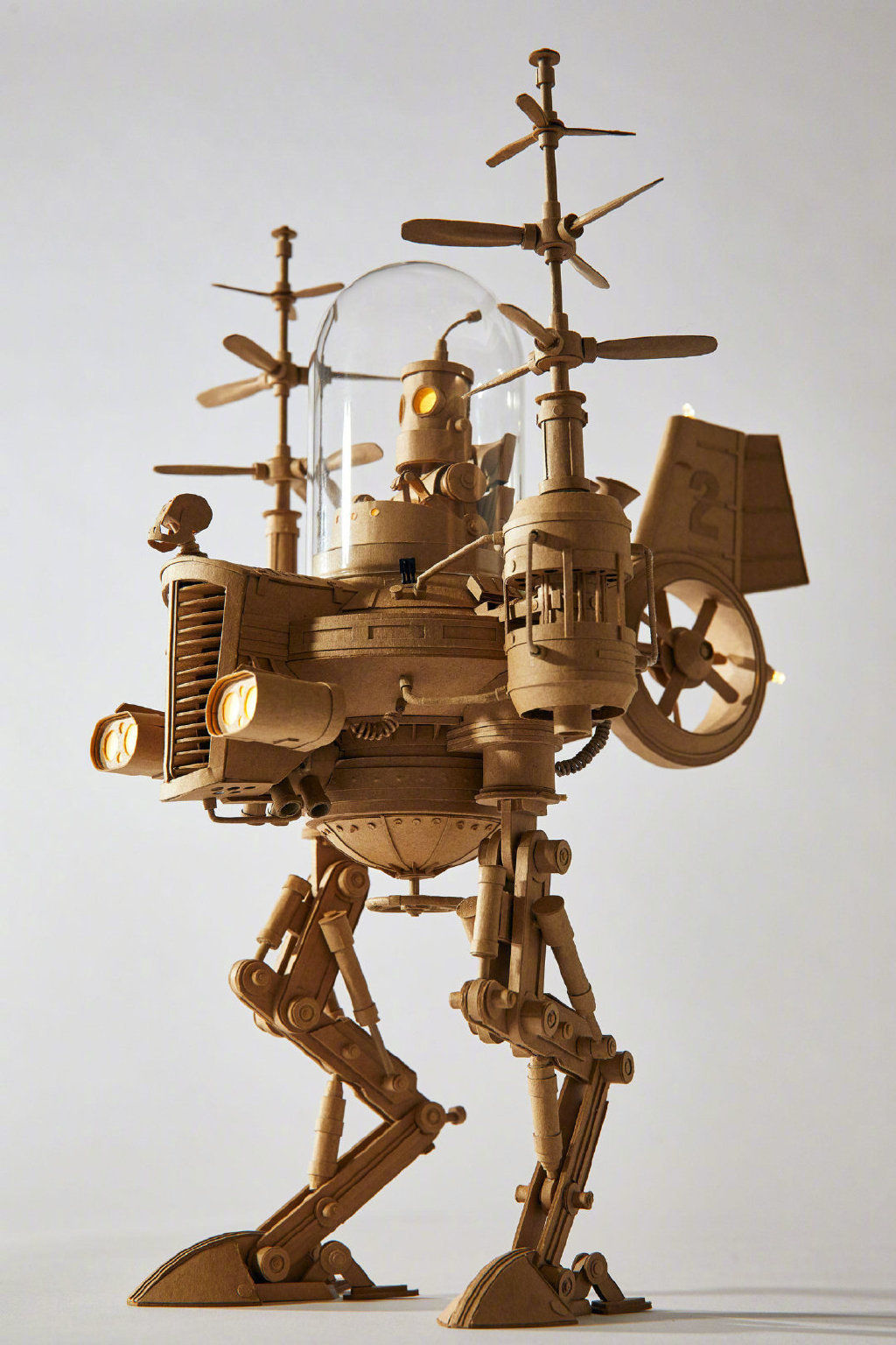 创意手工diy纸板机器人的制作方法,制作纸板变形金刚机器人手工