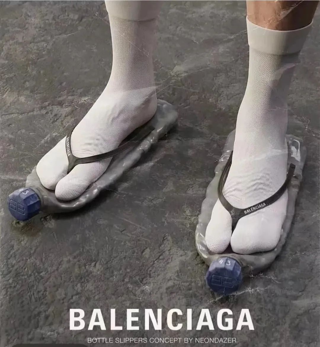 巴黎世家设计款穿搭,巴黎世家离谱鞋子设计