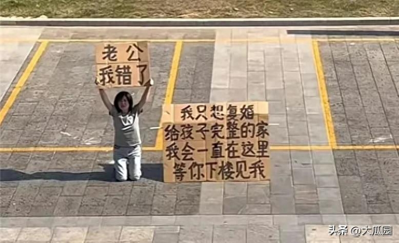 烈日下，女子下跪多日求复婚被拒，前夫发声，知情人透露实情