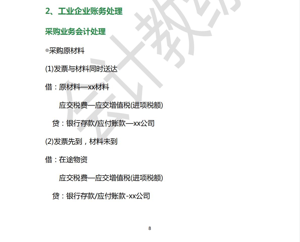 账务处理的十大行业有哪些,各行业账务处理大全