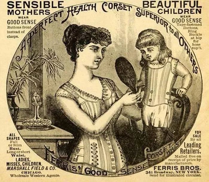 中世纪紧身胸衣,欧洲紧身胸衣样式