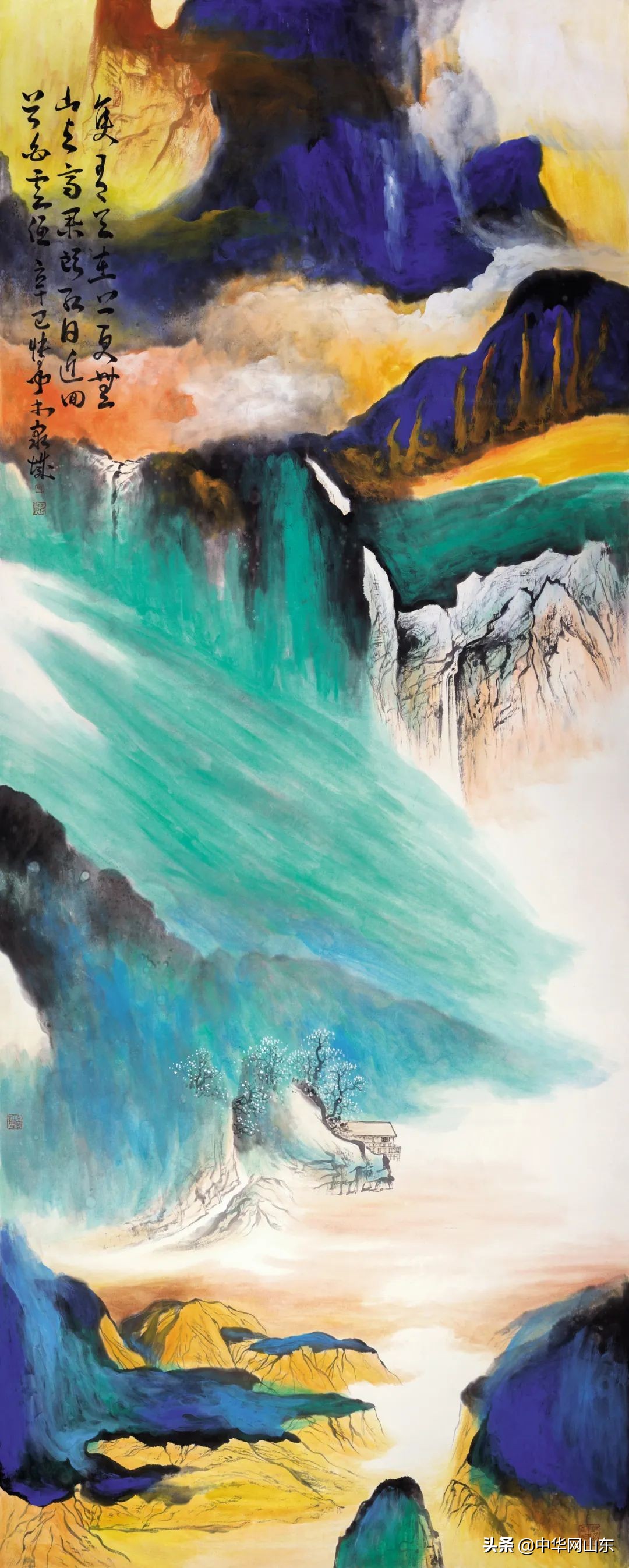 平生野然无拘束别有天地非人间——解读著名画家孙博文的鸿篇巨制