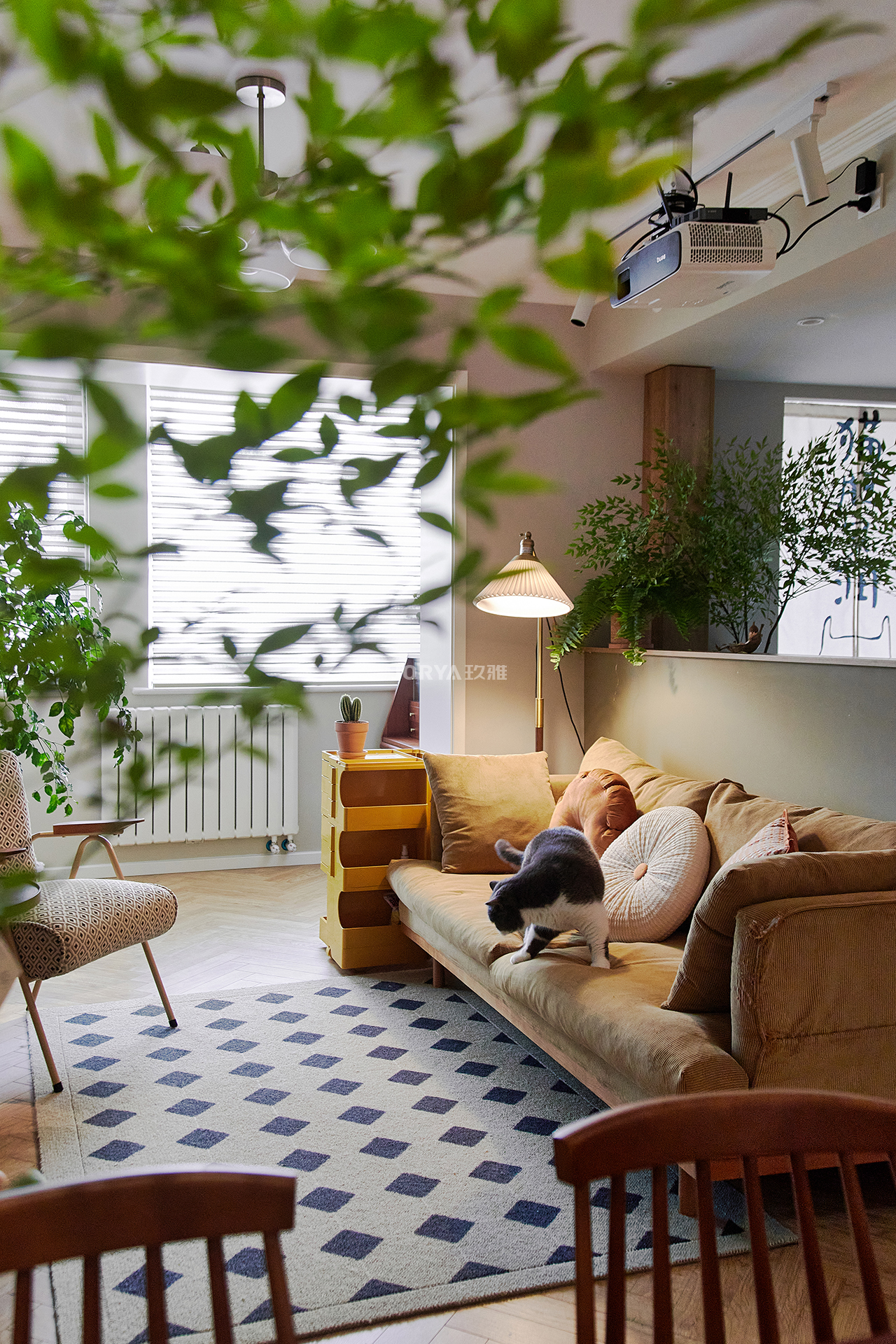 两居室小户型法式复古,小户型房子复古风