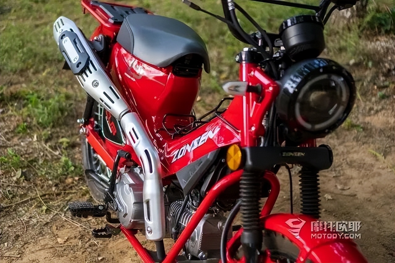 国产运动弯梁摩托车,宗申野米弯梁车架