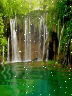 早安夏天风景高级动态图片,唯美的夏天动态图片