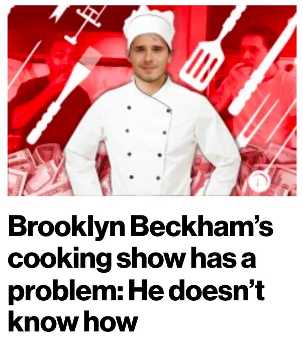 小贝儿子转行厨师被狂嘲！花60万请人炸鱼，网友怒骂关系户