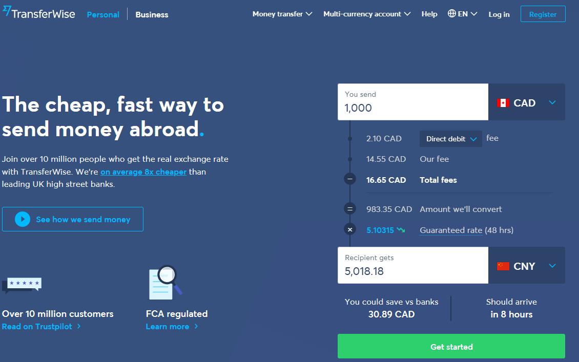 加拿大汇款怎么用,向加拿大汇款有几种汇款平台