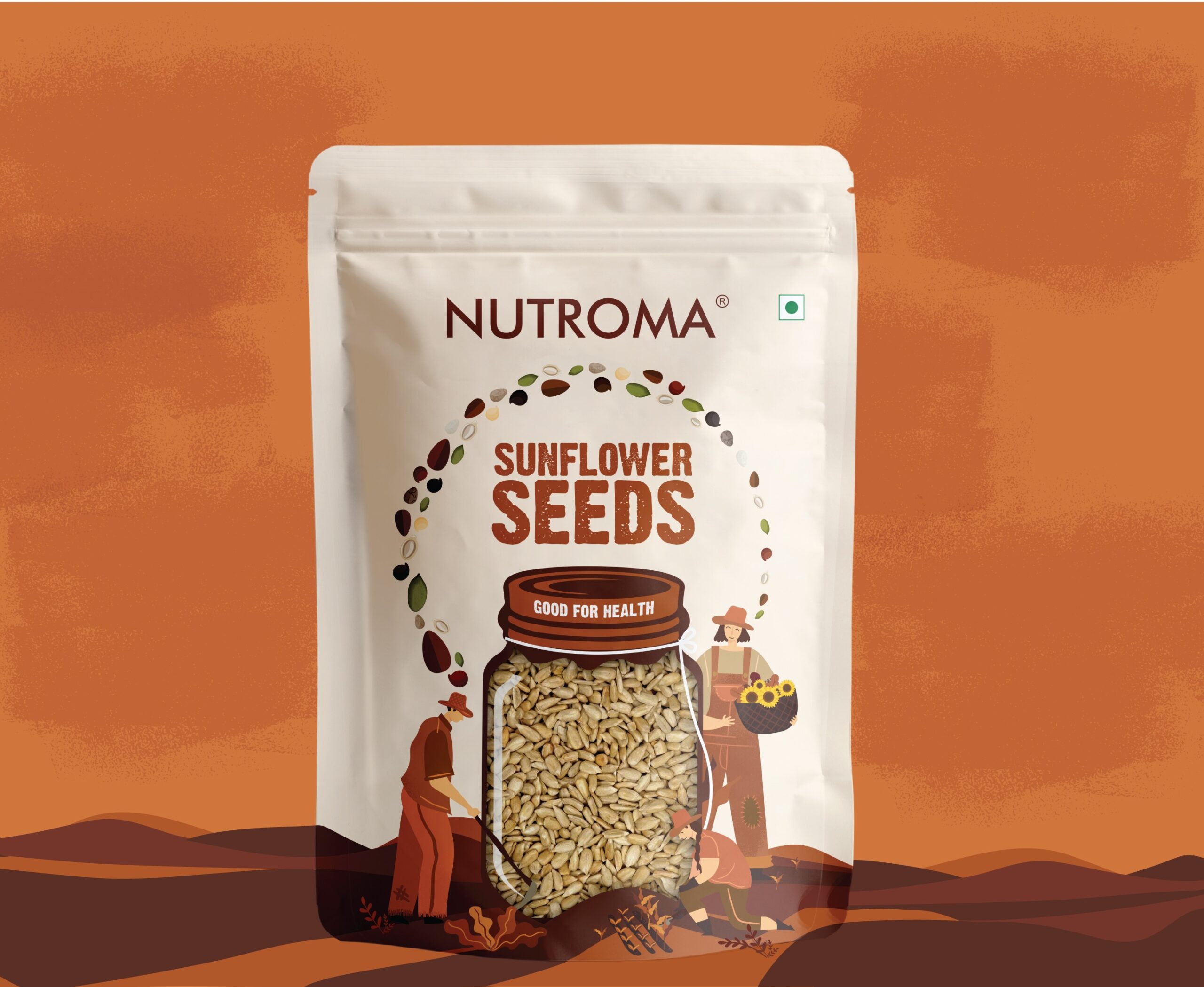 NUTROMA种子包装设计via:deicebreaker