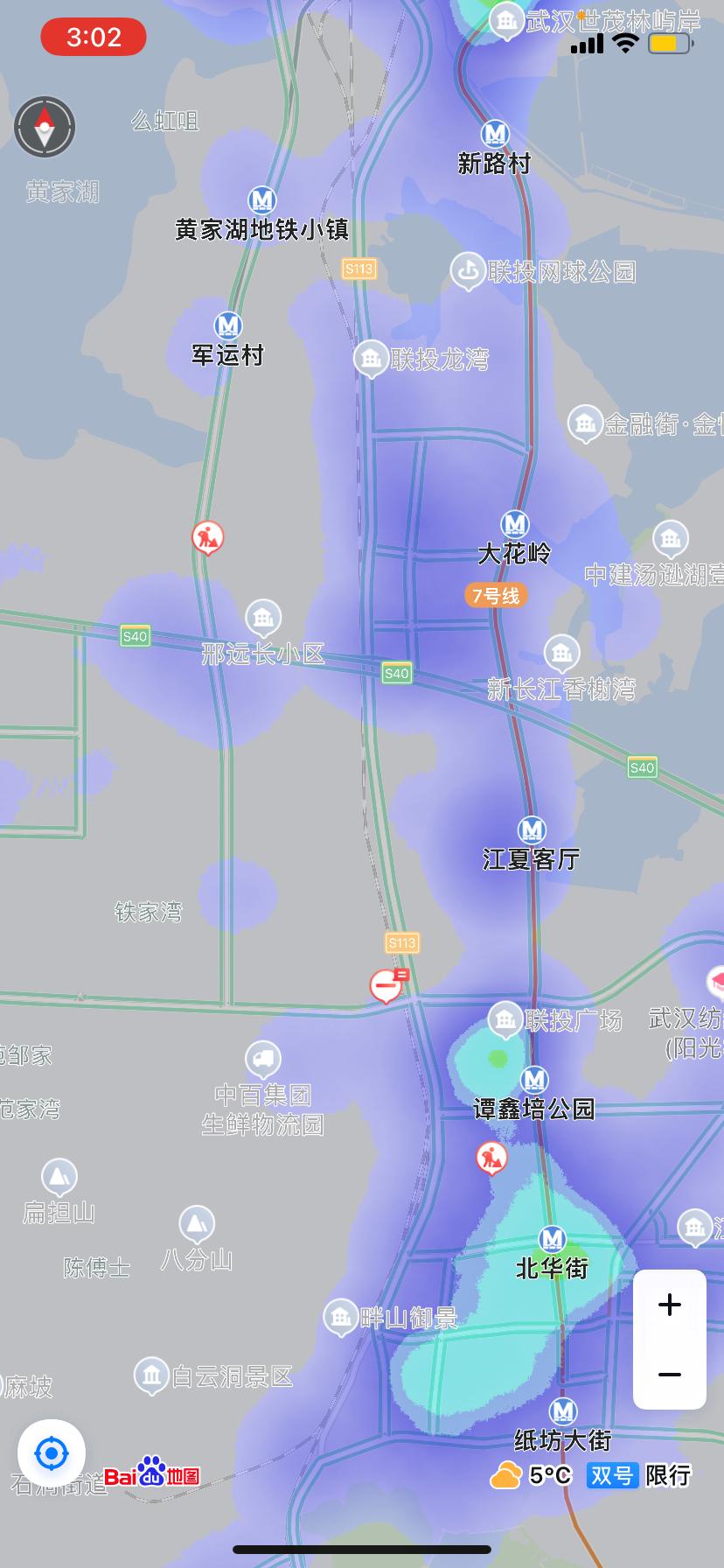 武汉城市人口密度分布热力图,最新人口热力图谁才是武汉第一