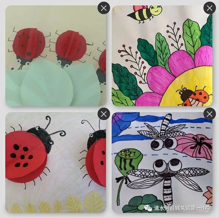 我是防疫小能手亲子绘画,童心有我共抗疫主题绘画