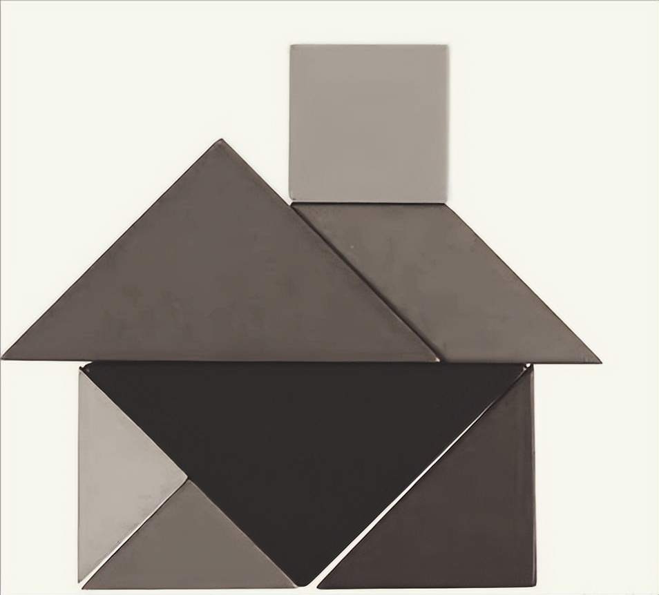 七巧板古代玩具,七巧板的历史演变过程绘画