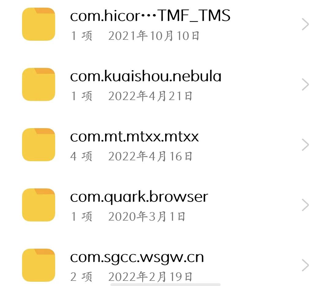 oppo手机存储的各种文件夹,oppo手机存储里的其他是什么