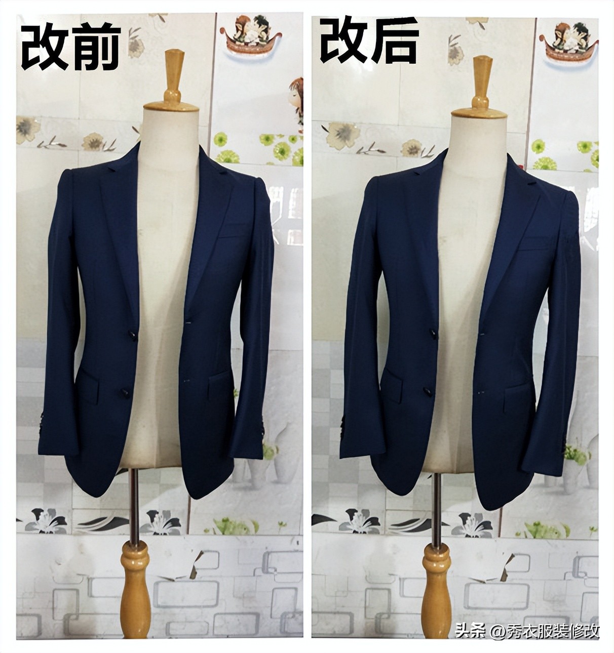 西服肩部可以改大吗,西服略紧合适吗