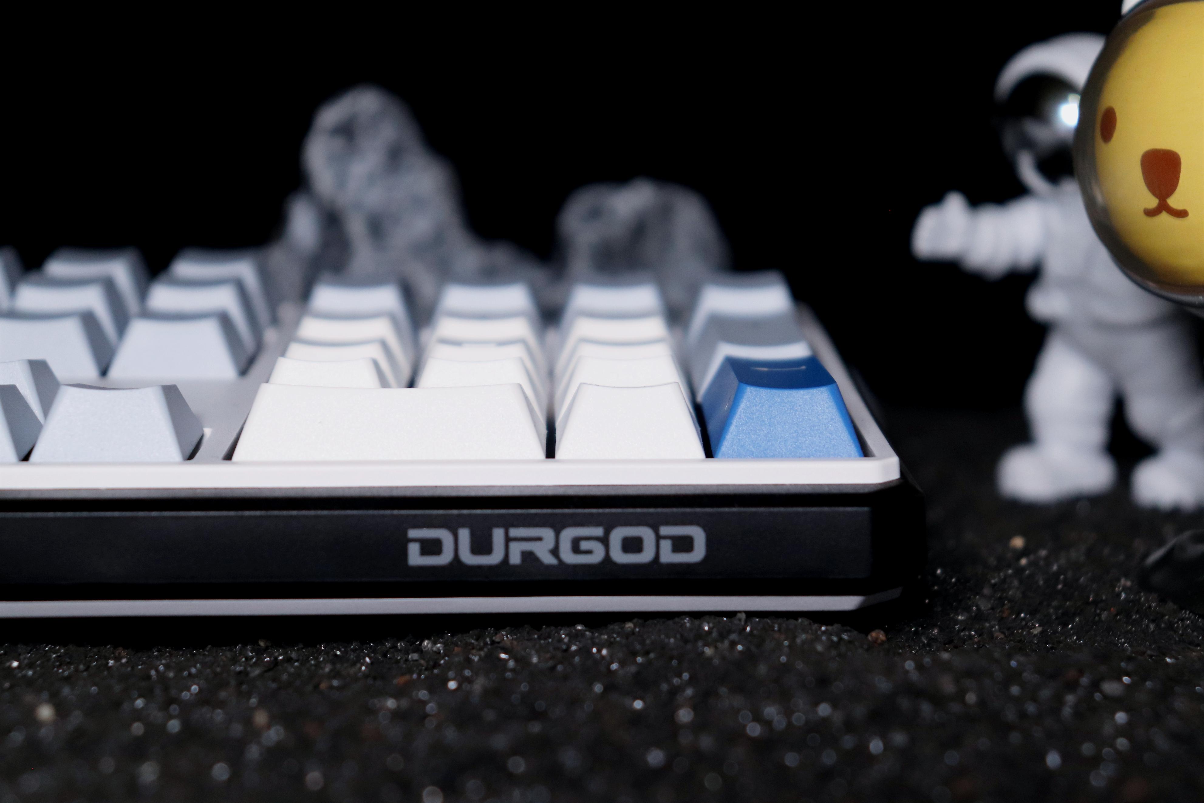 杜伽白泽机械键盘评测,杜伽K610W无线机械键盘