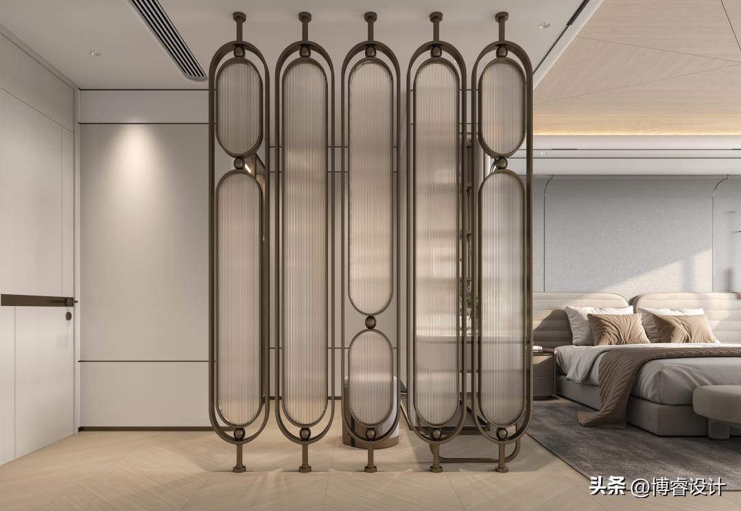 缪｜以“弧”为主，构建228㎡现代大平层