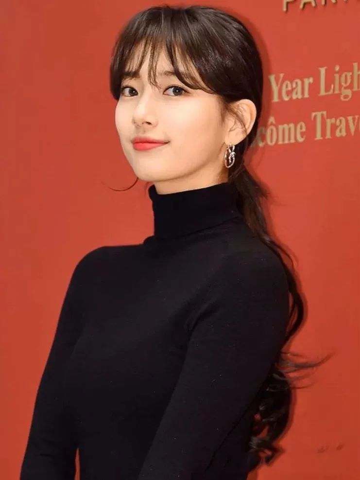 秋冬齐刘海造型,秋冬减龄刘海