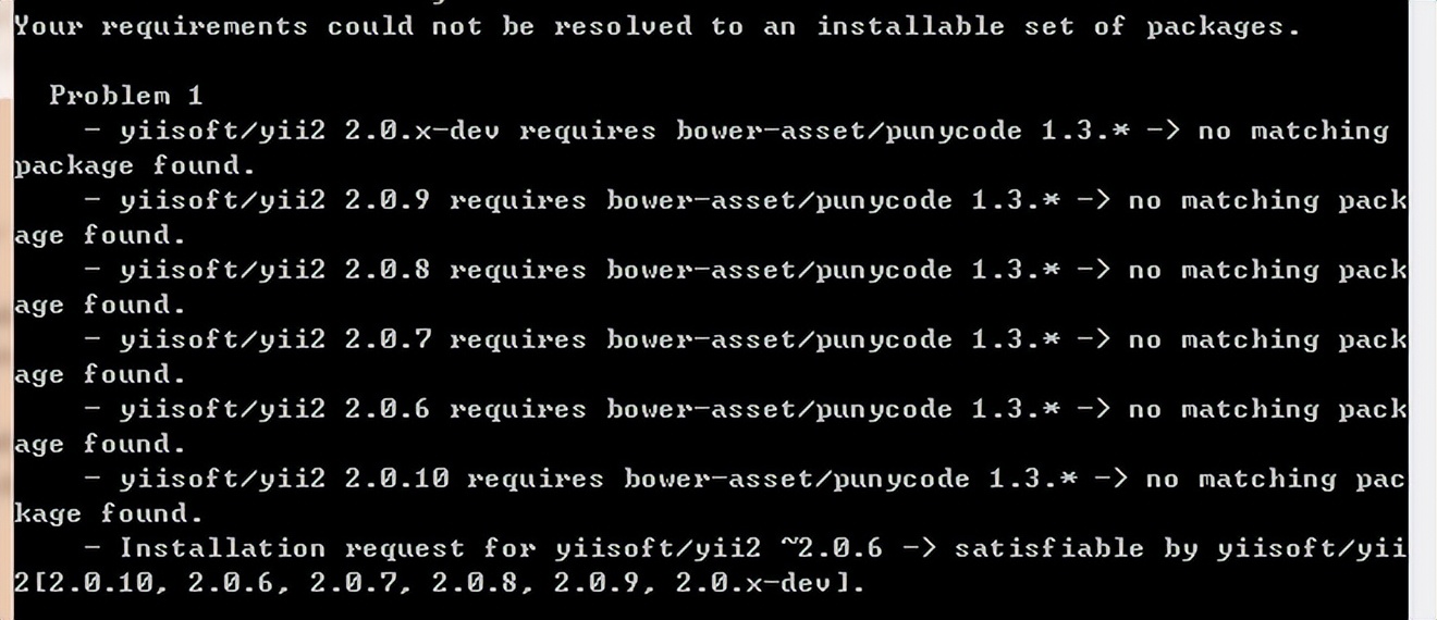 win7系统下安装yii2步奏