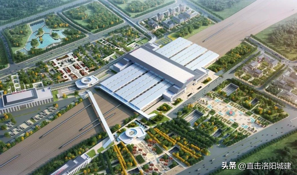 洛阳近期高铁交通规划图,洛阳市未来高铁规划布局路线