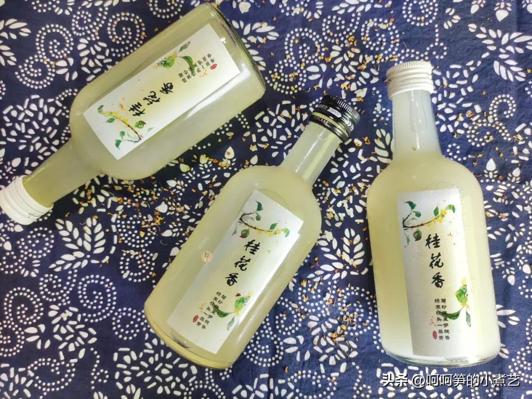 桂花米酒酒香浓郁,中秋桂花酒怎么酿得好