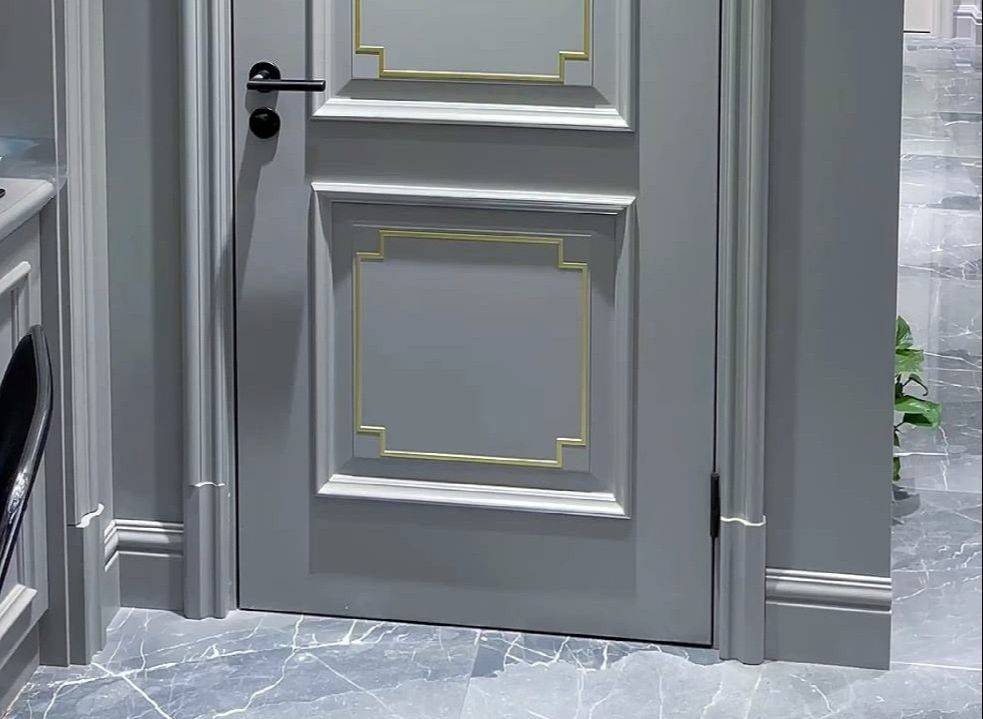 奶奶灰地砖配什么颜色的门,灰地砖配什么门好