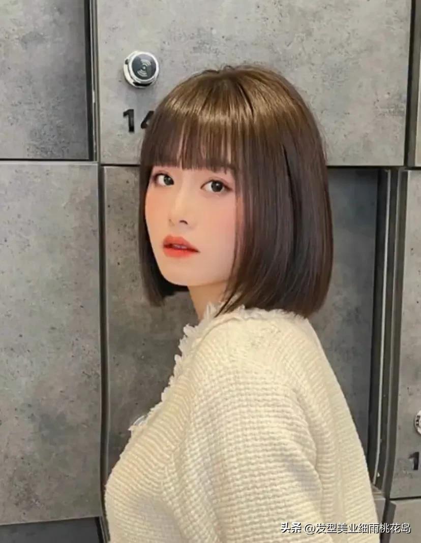减龄短发乖乖款,乖乖女短发最新款