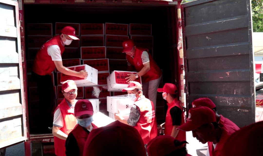 健德集团·购购平台·大爱防疫·捐赠物资·助力江城·政企同心
