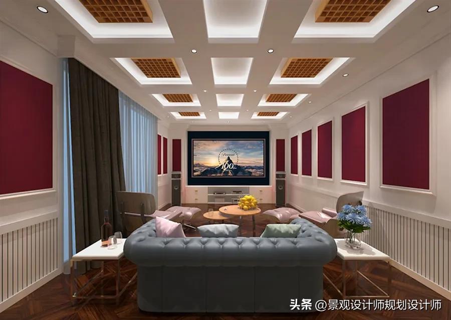 家庭ktv电影院房间设计,家庭影院ktv设计布局图