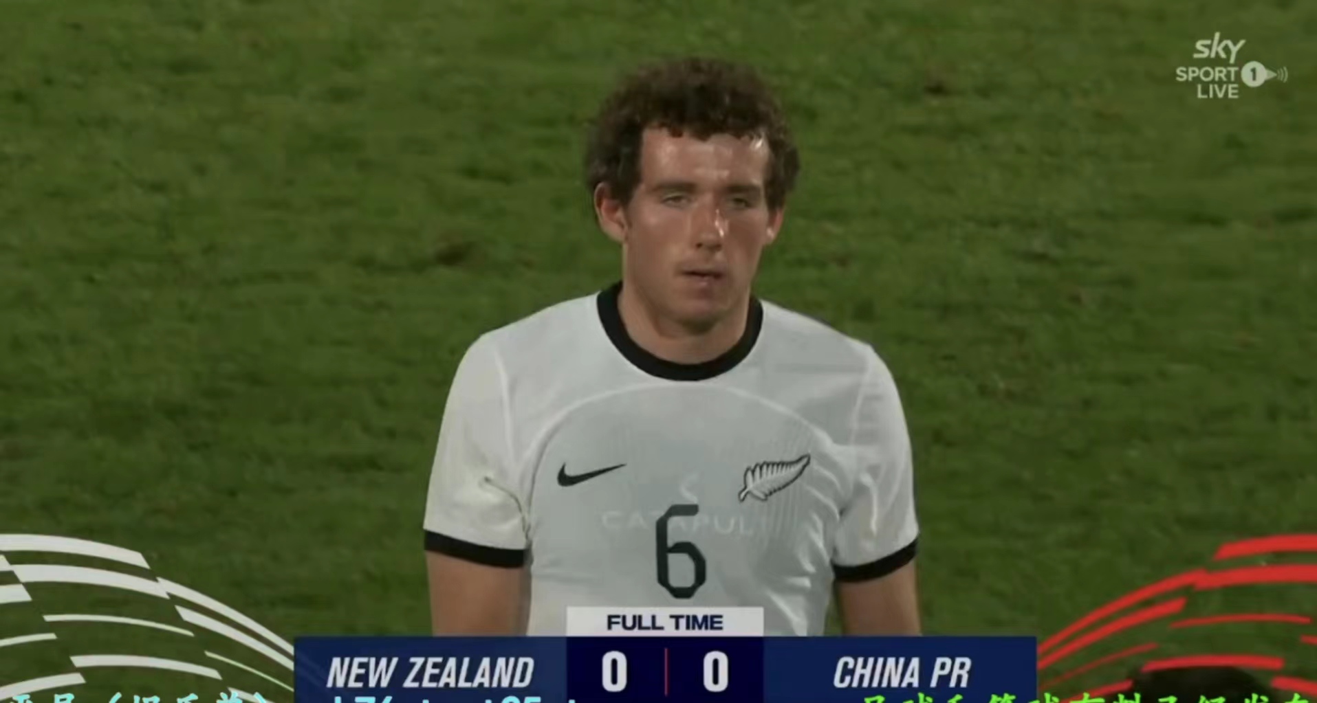 中国男足0比0新西兰,中国队4比0爱尔兰队男子足球