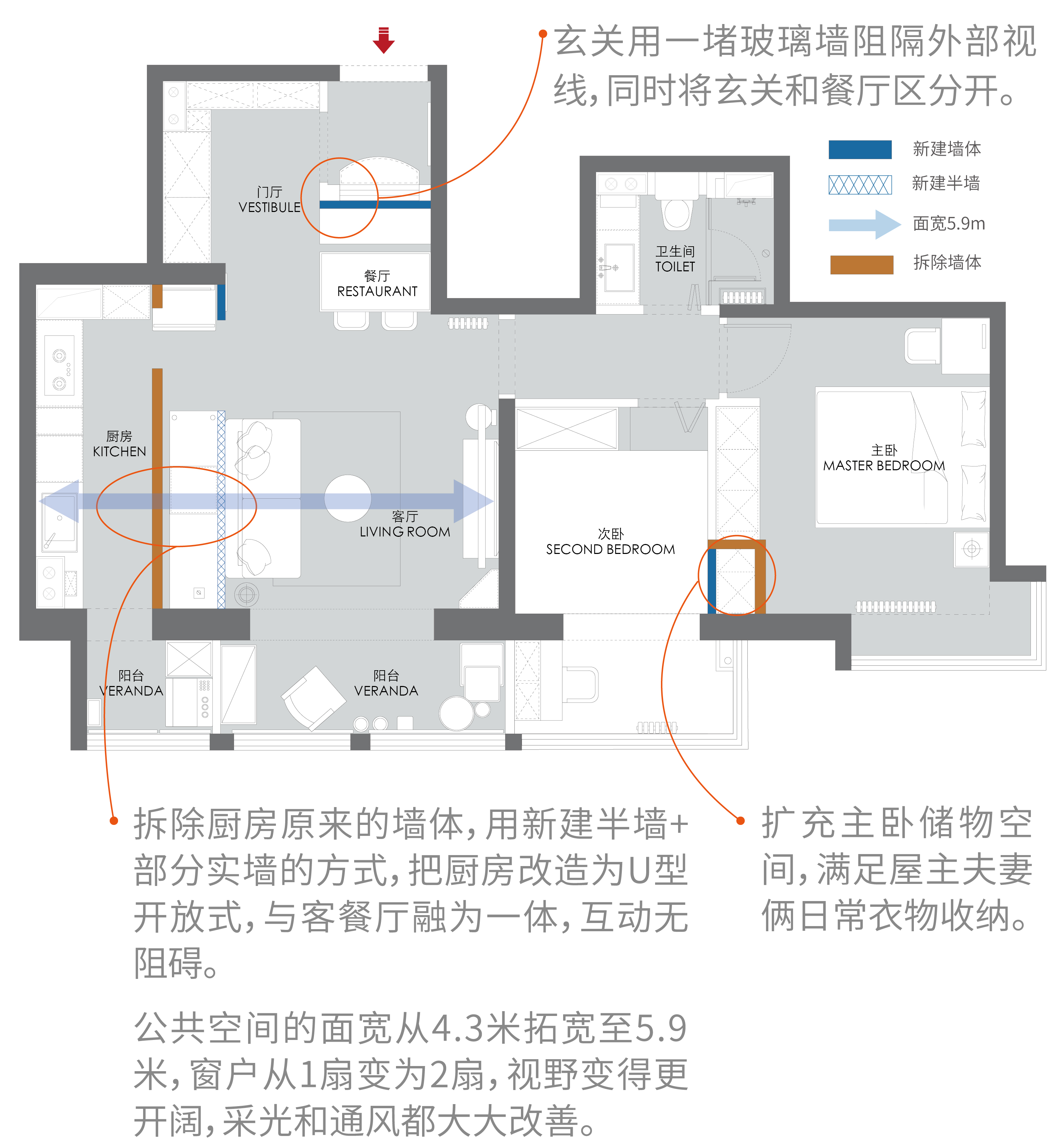 两居室小户型法式复古,小户型房子复古风