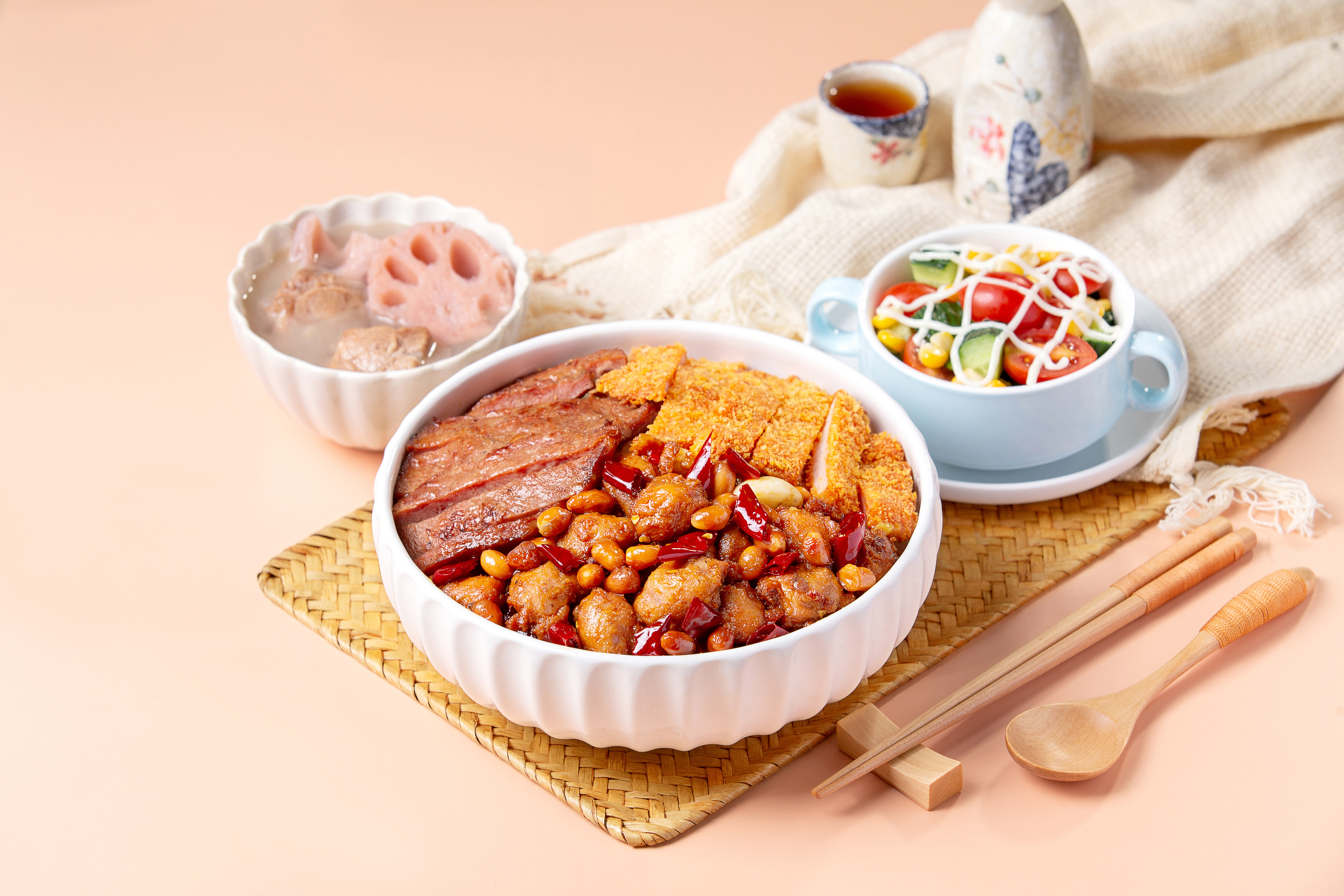 想要开一家小吃店怎么做,锦鲤精致便当