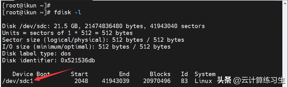 linux对硬盘分区格式化和挂载,linux系统格式化分区用哪个命令