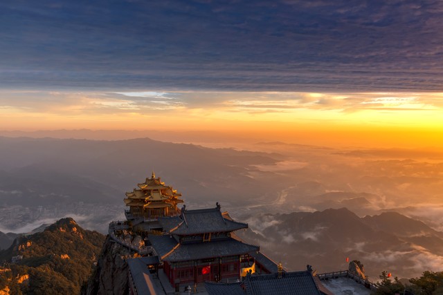 家乡四大名山,东南西北五大名山