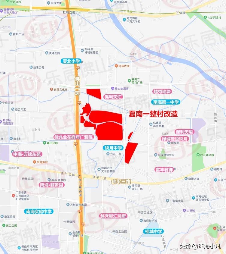 夏南一社区搬迁补偿公示,夏南一旧村改造