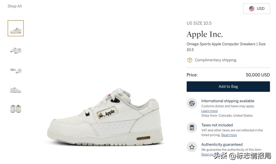 apple品牌鞋3000多,apple苹果鞋多少钱