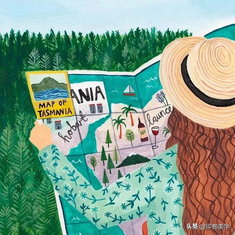 小众插画头像,分享给大家一组我的原创插画头像