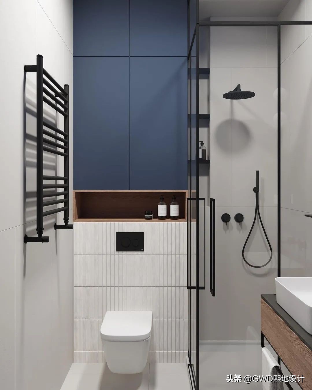 最美卫生间装修效果图,2021最火卫生间设计效果图