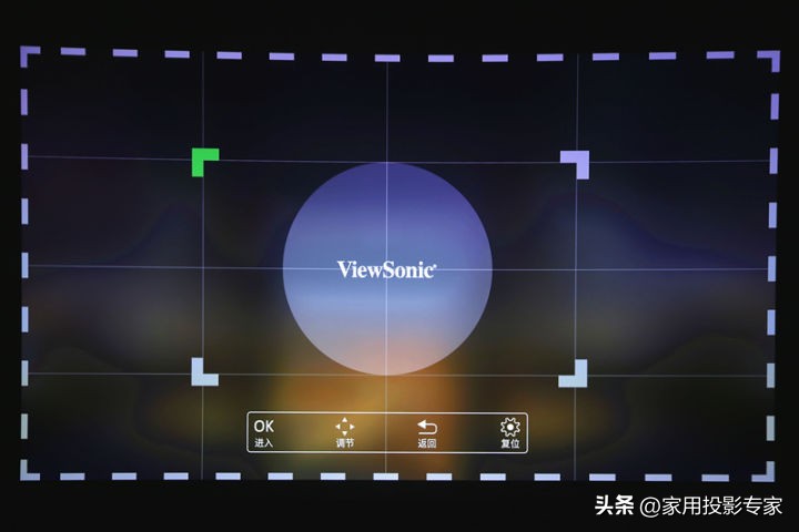 优派tx5000k超短焦智能激光投影仪,优派投影机t5000k