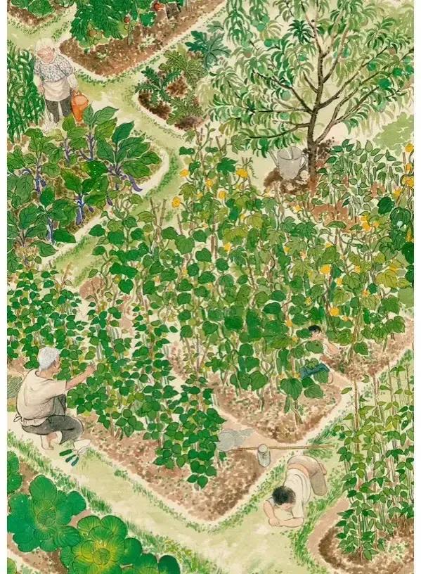 网友画的教材封面,网友画的小学教材插画对比图