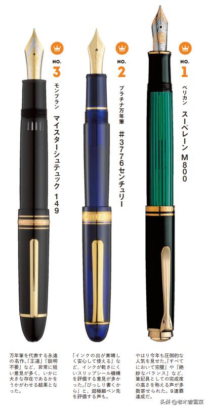 2022日本人气钢笔排名,2021年最好用的钢笔