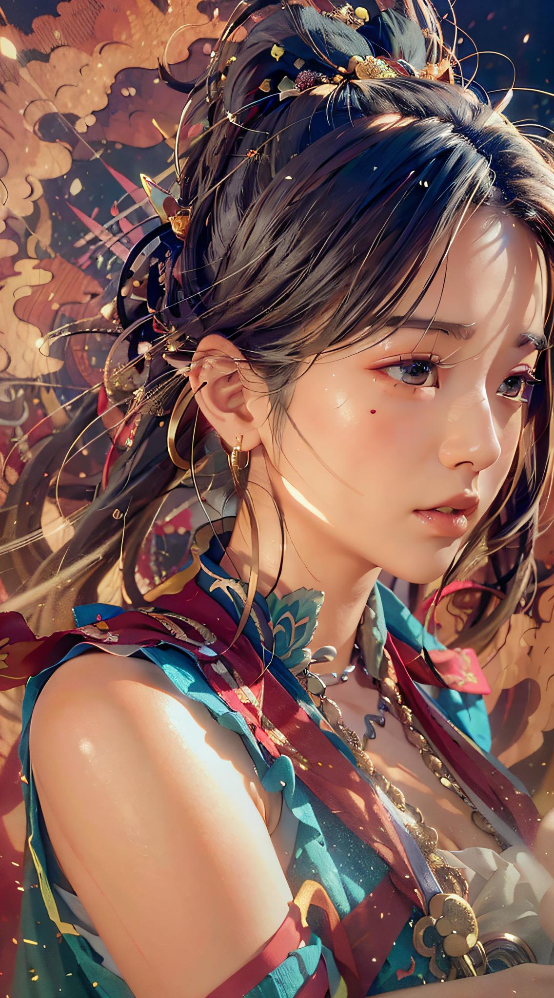 古风帝王美女壁纸图片,古风真人壁纸高清唯美女