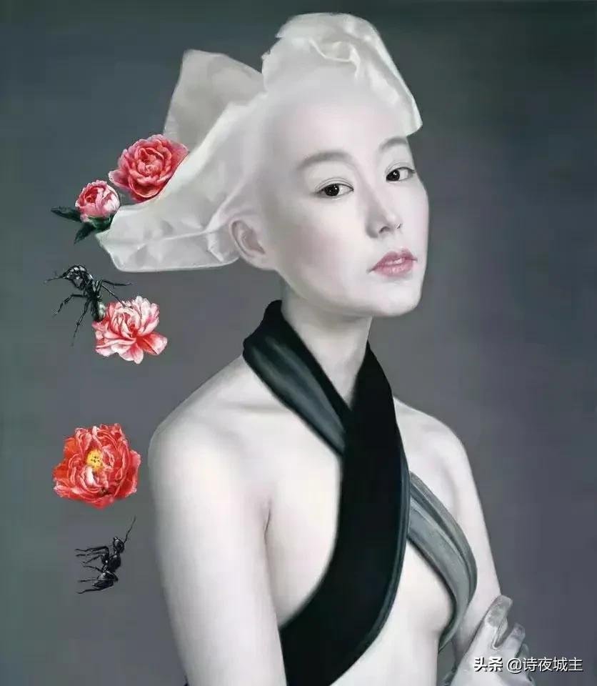 何红蓓人物油画作品欣赏,画家何红舟油画作品