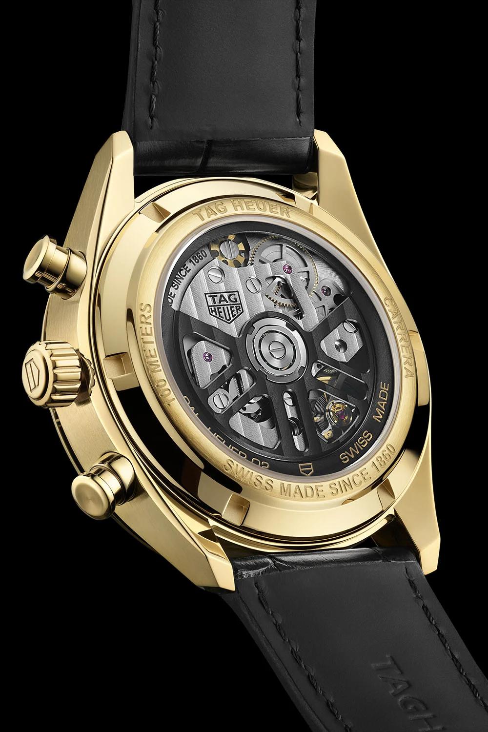 泰格豪雅卡雷拉金表,泰格豪雅卡莱拉39mm表盘限量500