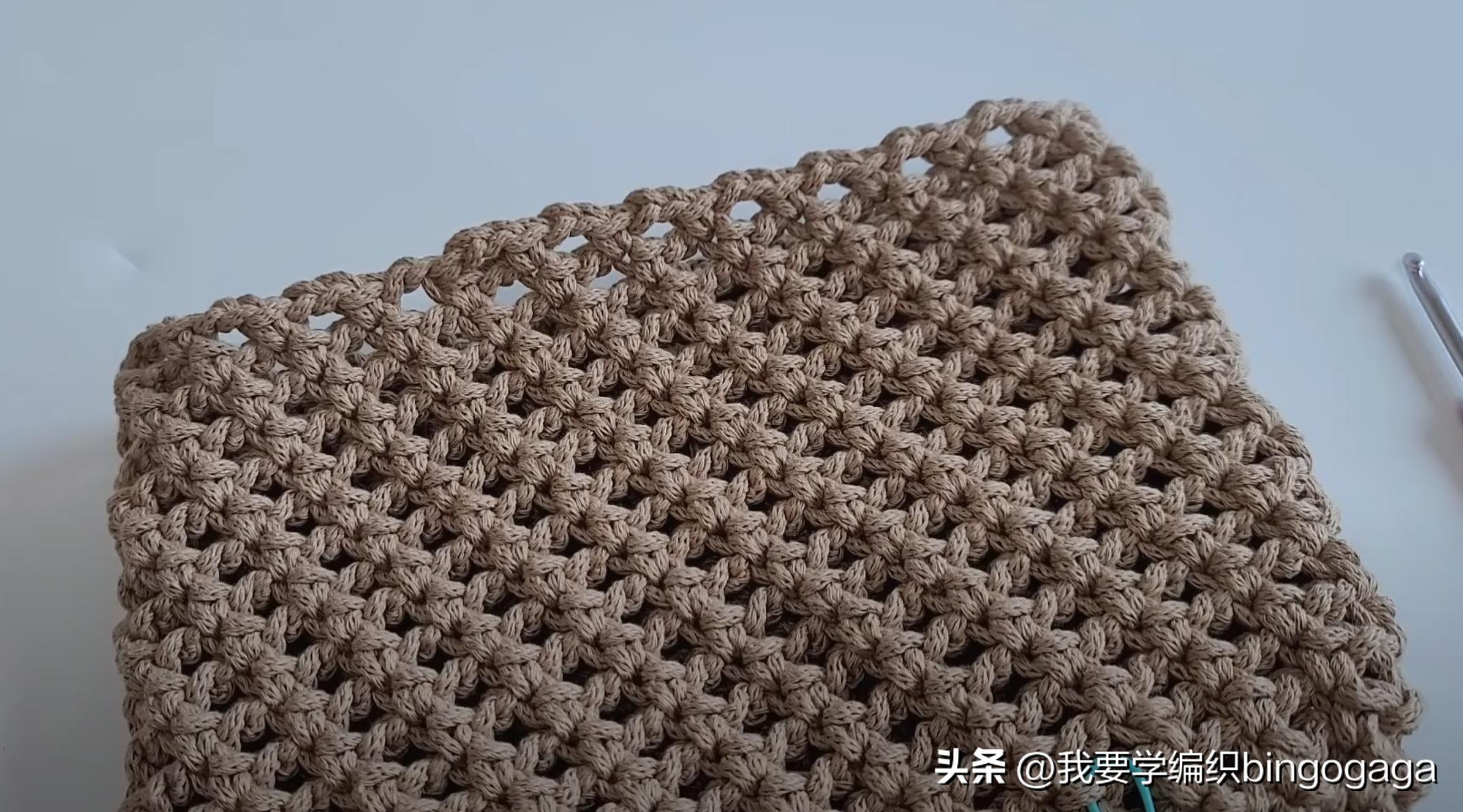 怎么钩夏手提包又好看,钩针夏天手提包图片视频