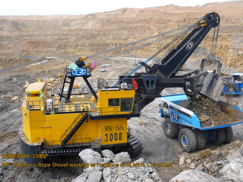 一口“吞”135吨矿石，纯国产制造WK-75掘土机，技术远超其他国家