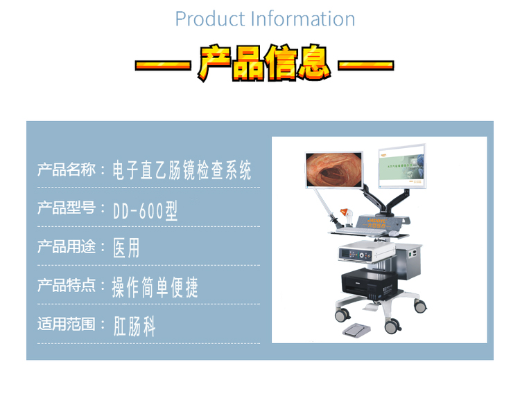 肛肠科设备--专业检查设备--DD系列