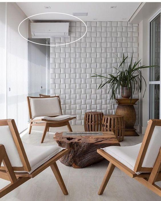 冬天阳台装什么空调,阳台带小窗装空调